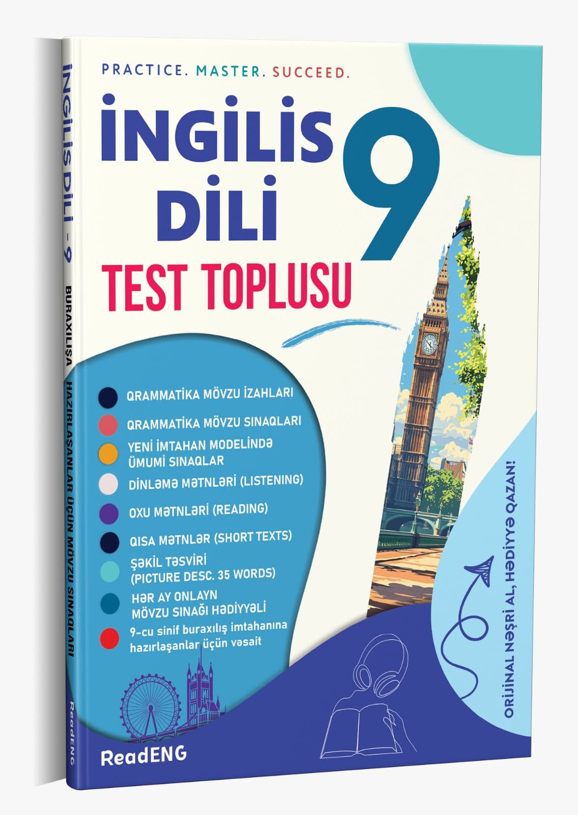 Kitab ReadENG Ingilis dili Test Toplusu