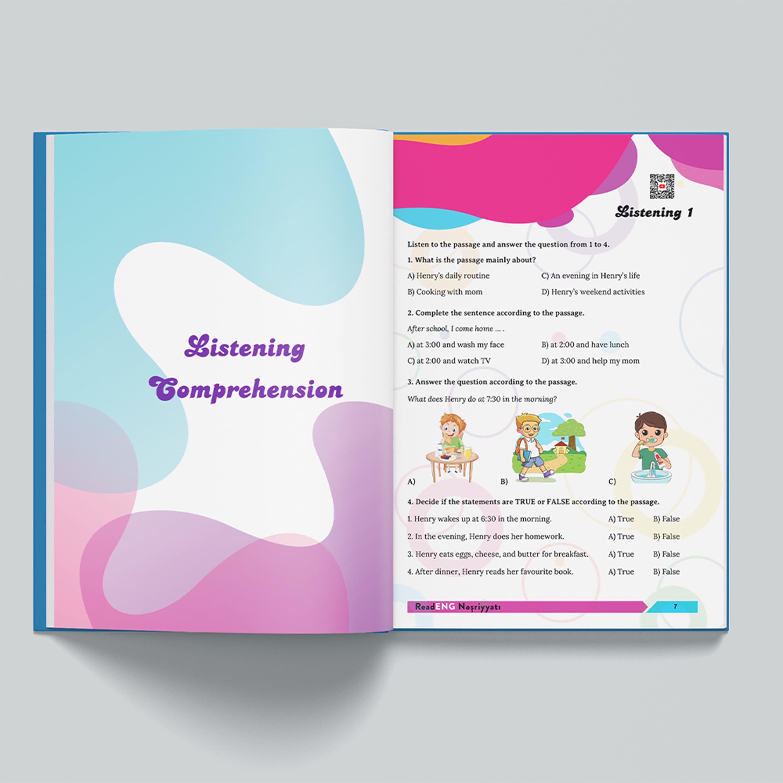 Test toplusu ReadENG I Understand English Mega Practice Grade 5. RUS Bölməsi. kiçik şəkil 4