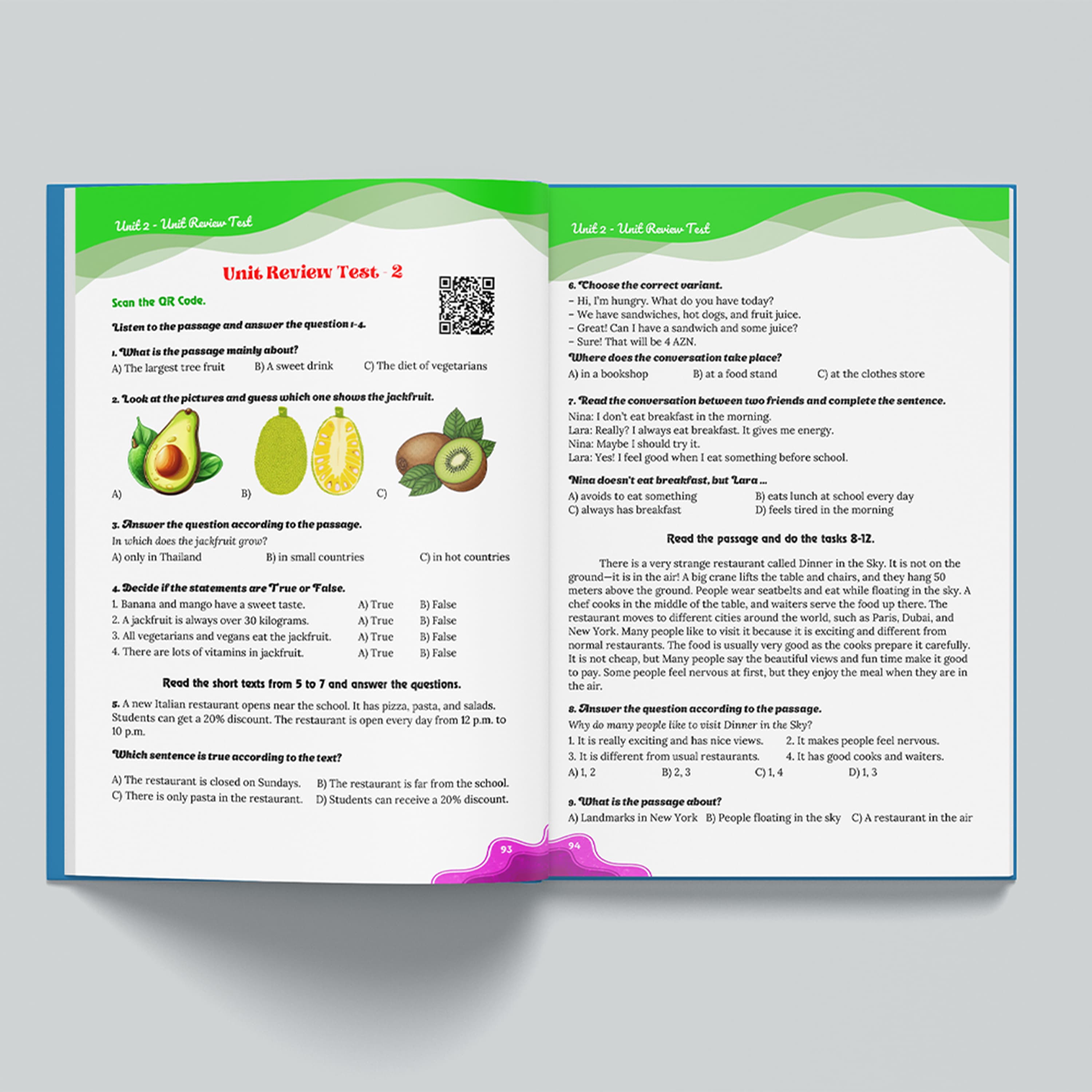 Kitab I Understand English and I can Speak It 6-cı sinif RUS Bölməsi kiçik şəkil 15
