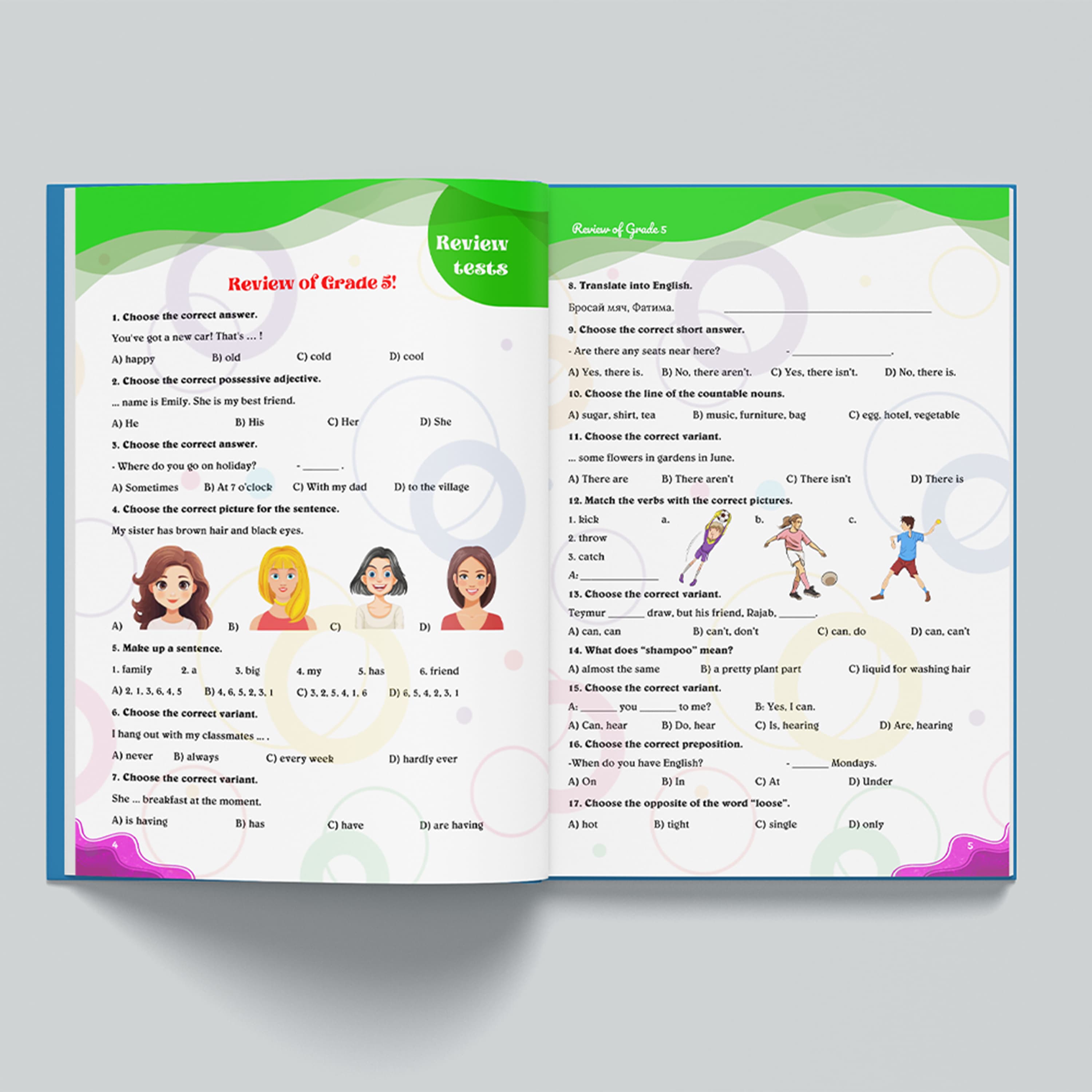 Kitab I Understand English and I can Speak It 6-cı sinif RUS Bölməsi kiçik şəkil 3
